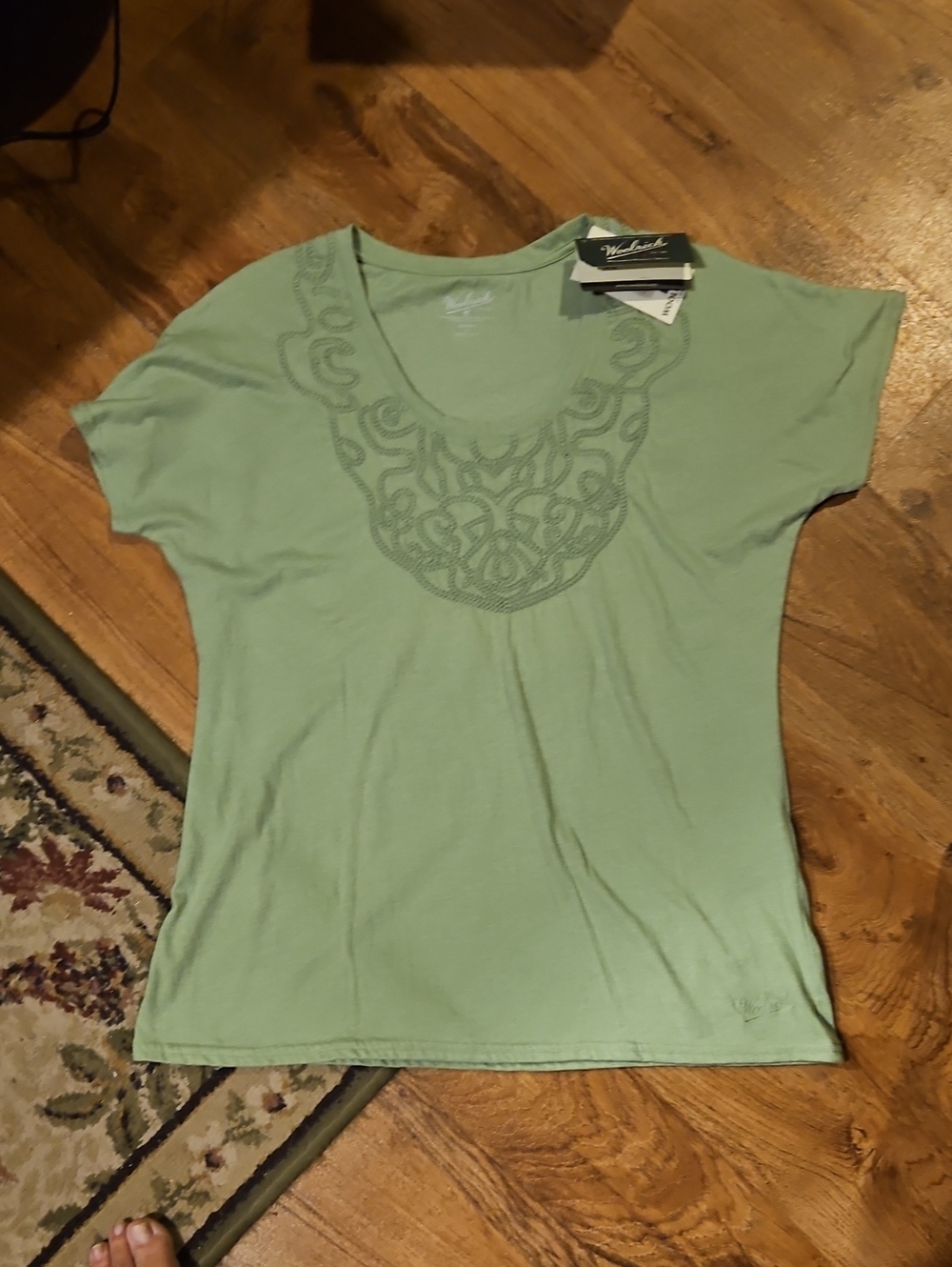 NWT Woolrich Short Sleeve T Shirt Size Large